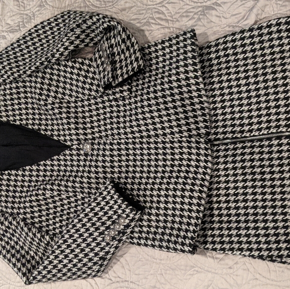 Beautiful houndstooth custom jacket - Picture 2 of 9